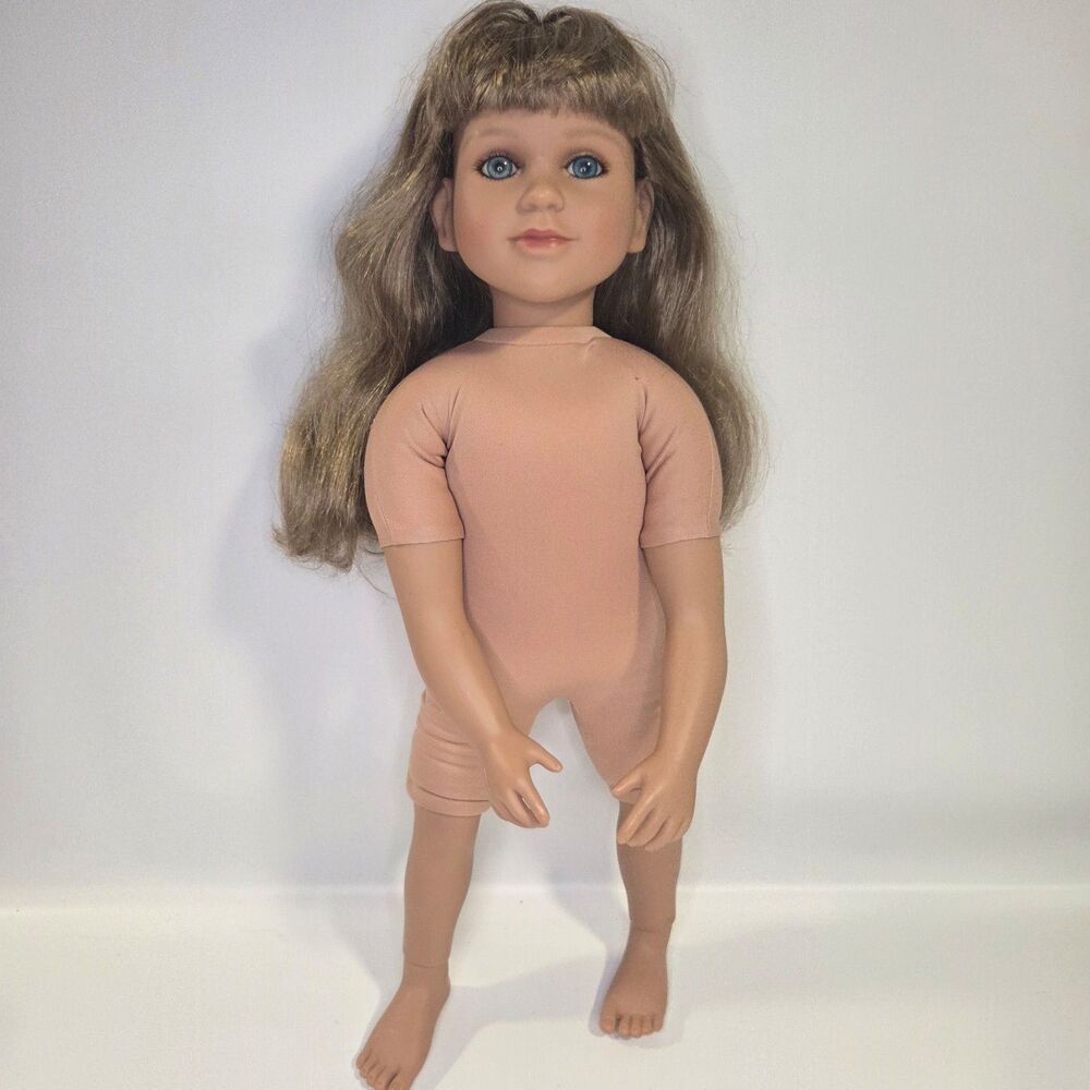 My Twinn Ariel Blond Hair Bright Blue Eyes Bangs '96 Head '07 Body